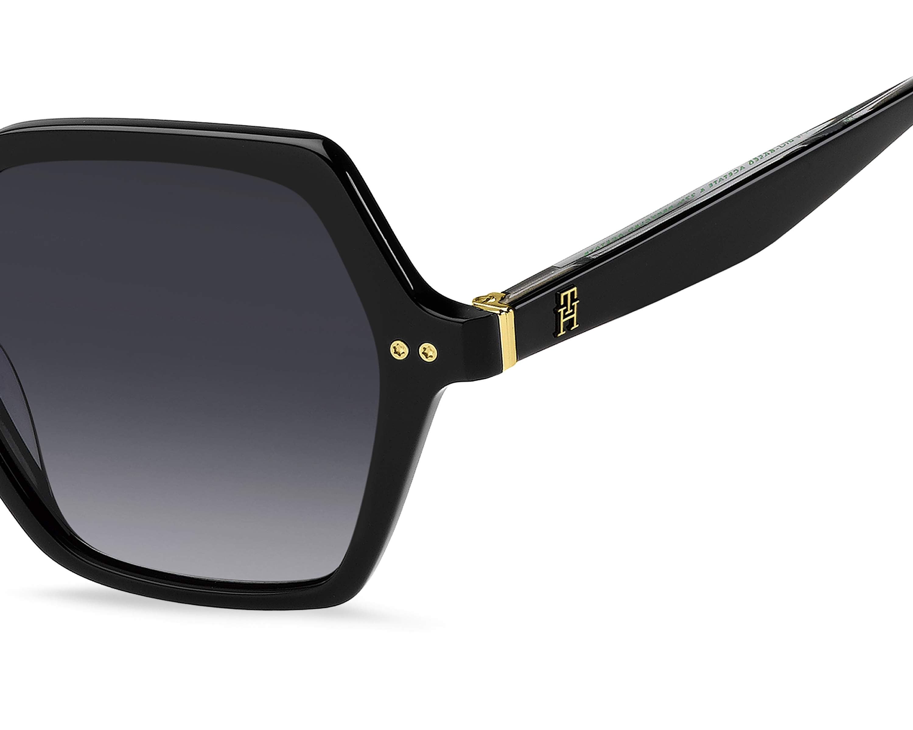 Tommy Hilfiger TH-2213-S 807/9O 52-17 Noir  vue de profil