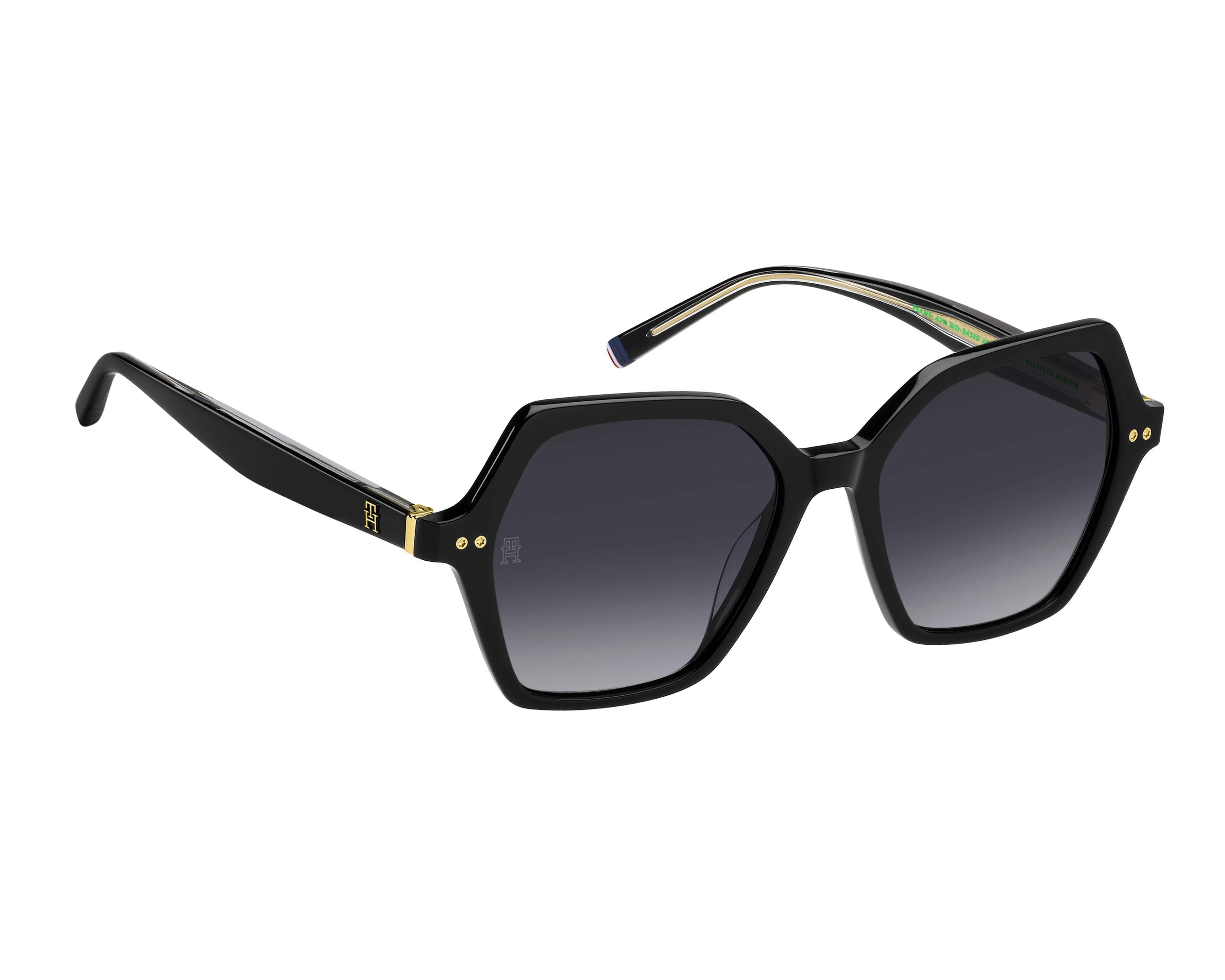 Tommy Hilfiger TH-2213-S 807/9O 52-17 Noir  vue de face