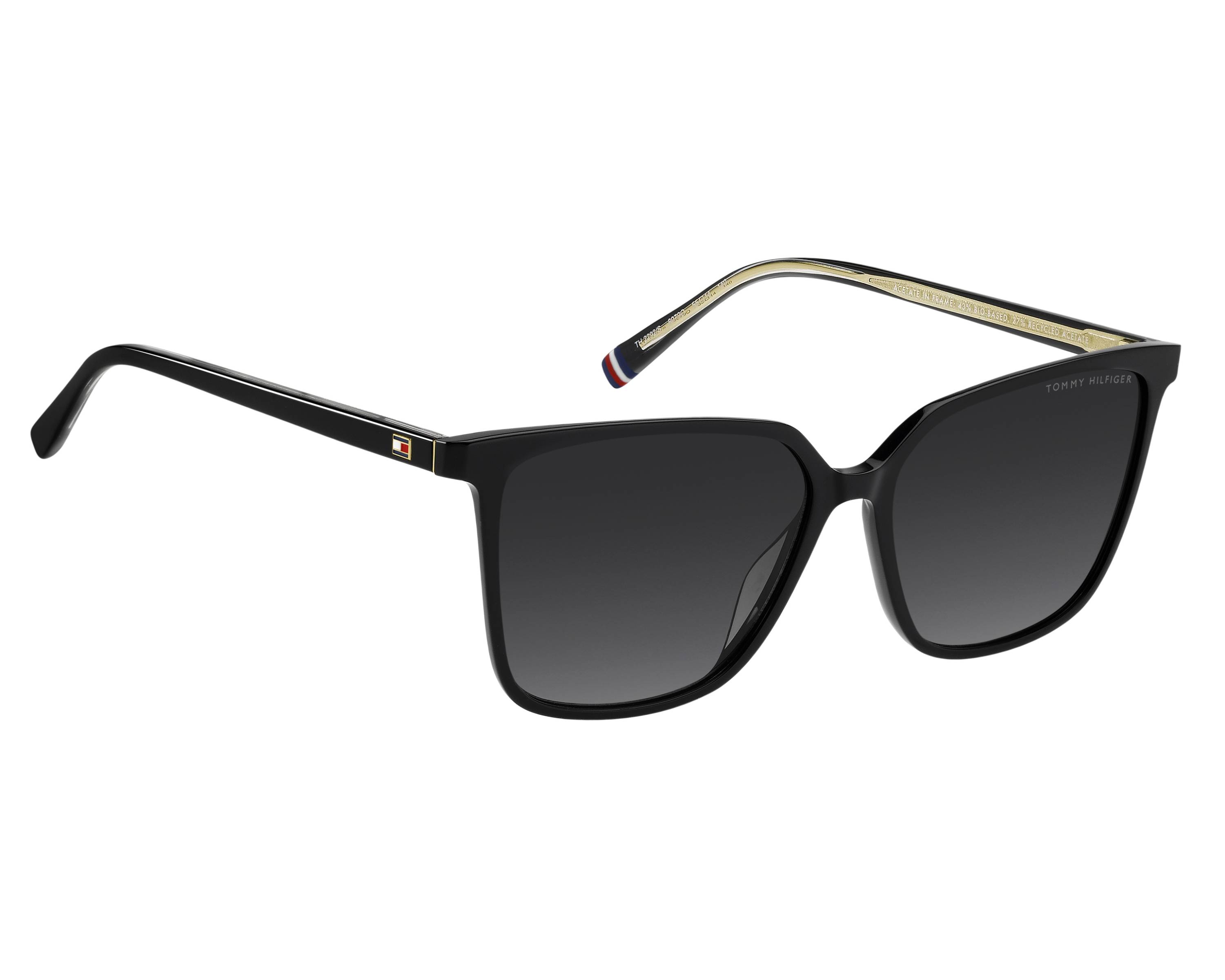 Tommy Hilfiger TH-2292-S 807/9O 55-14 Noir  vue de c&ocirc;t&eacute;