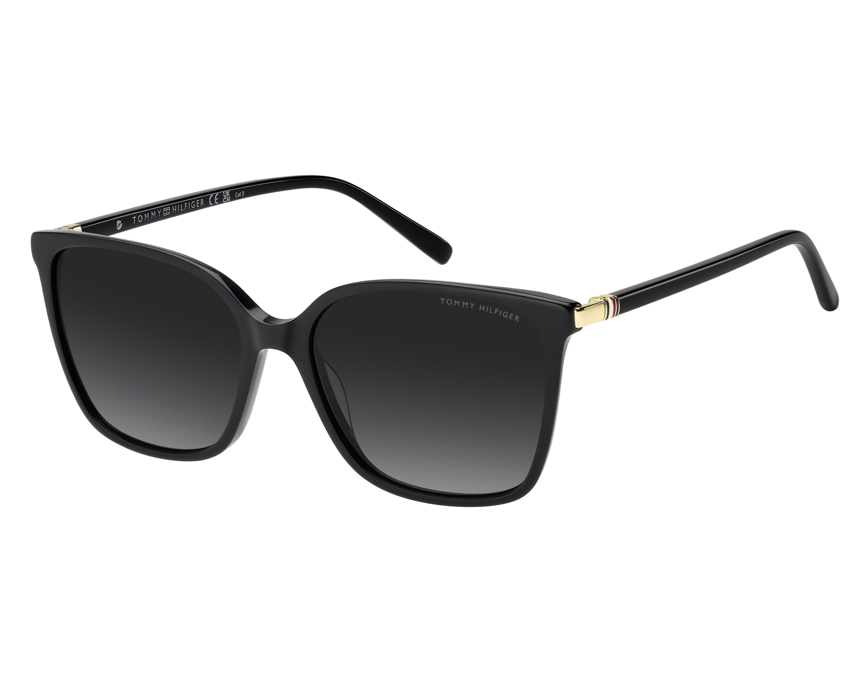 Tommy Hilfiger TH-2349-S 807/9O 55-16 Noir  vue 360 degr&eacute;s 1