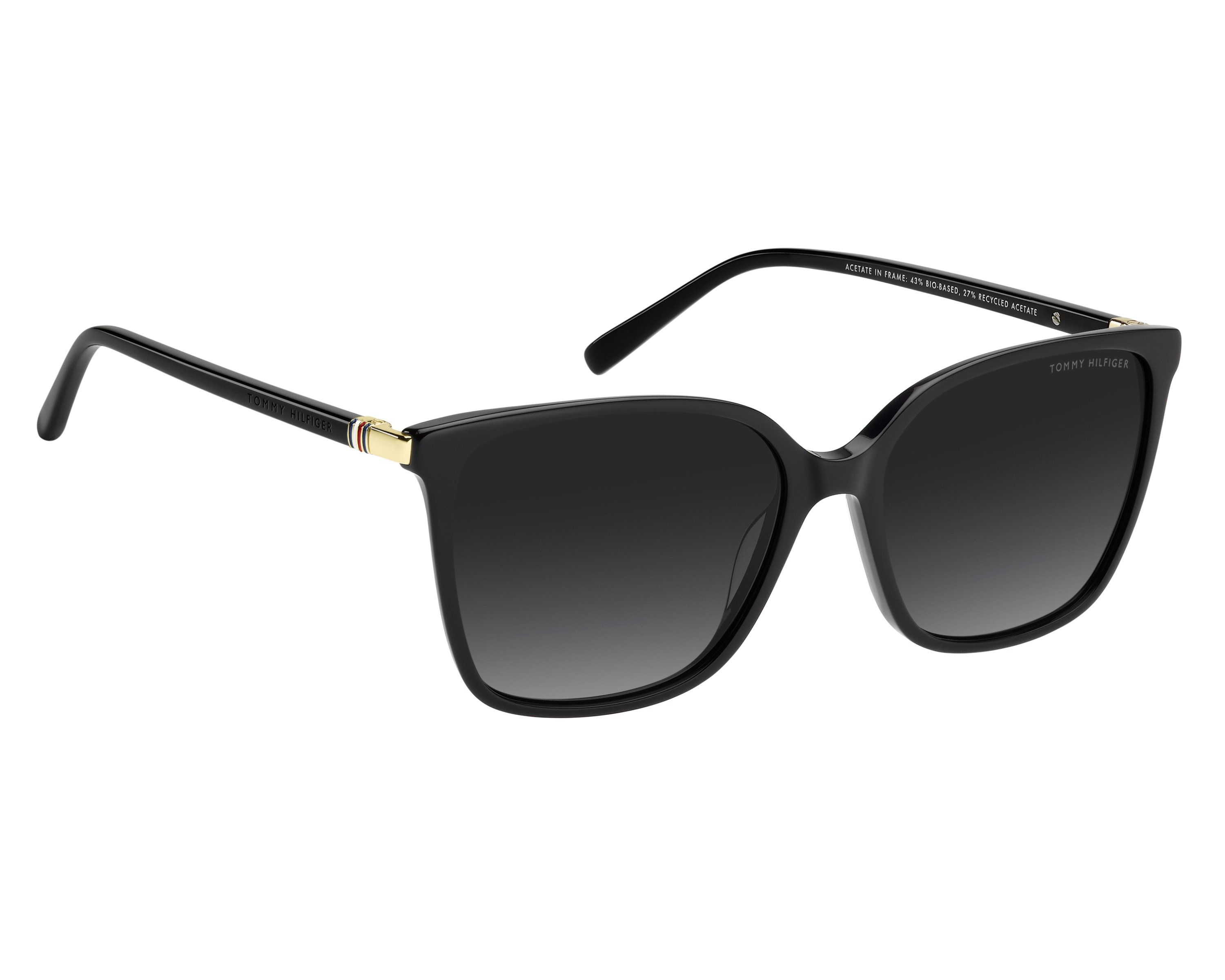 Tommy Hilfiger TH-2349-S 807/9O 55-16 Noir  vue 360 degr&eacute;s 2