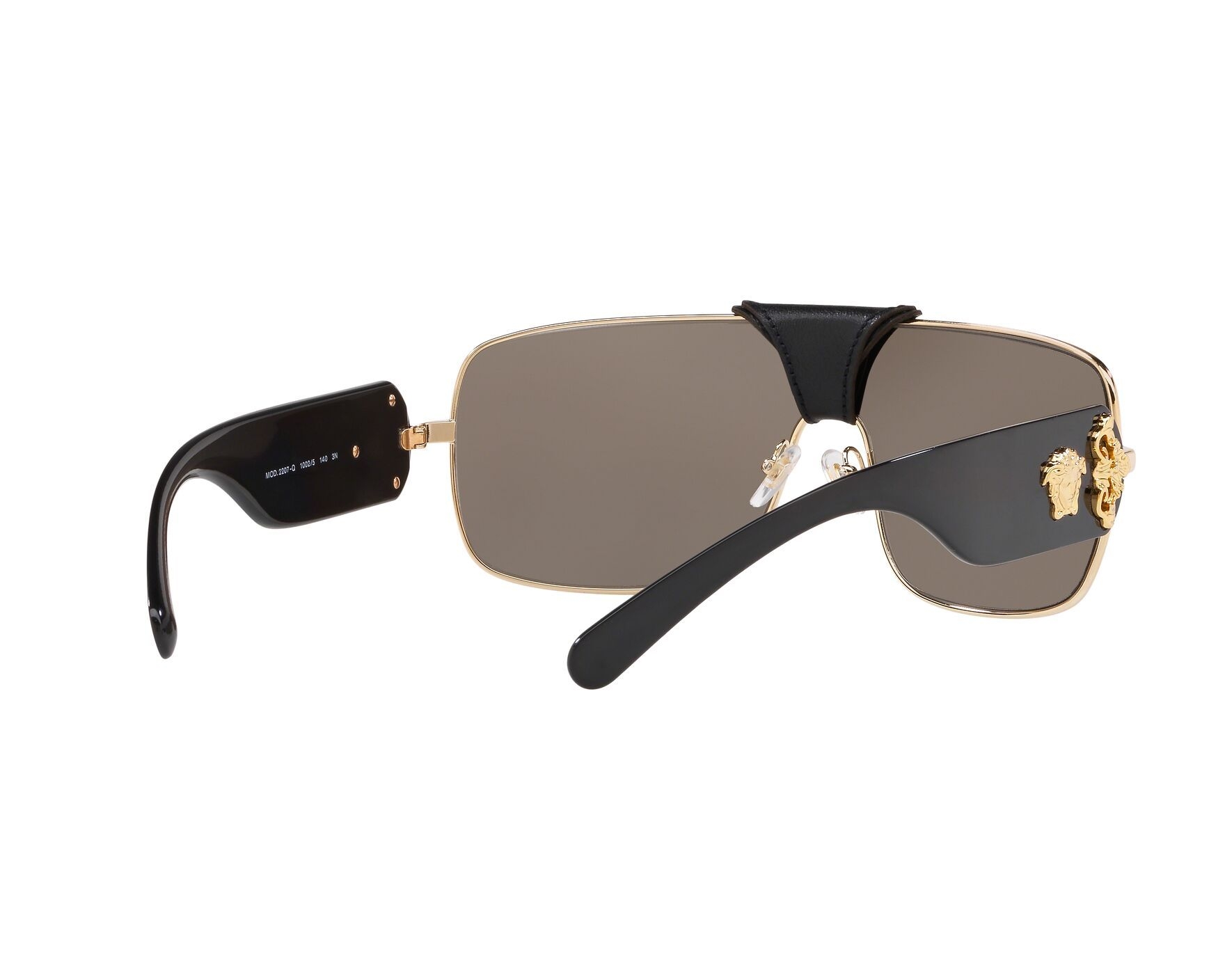 Versace VE-2207-Q 1002/5 - Noir Or vue 360 degr&eacute;s 8