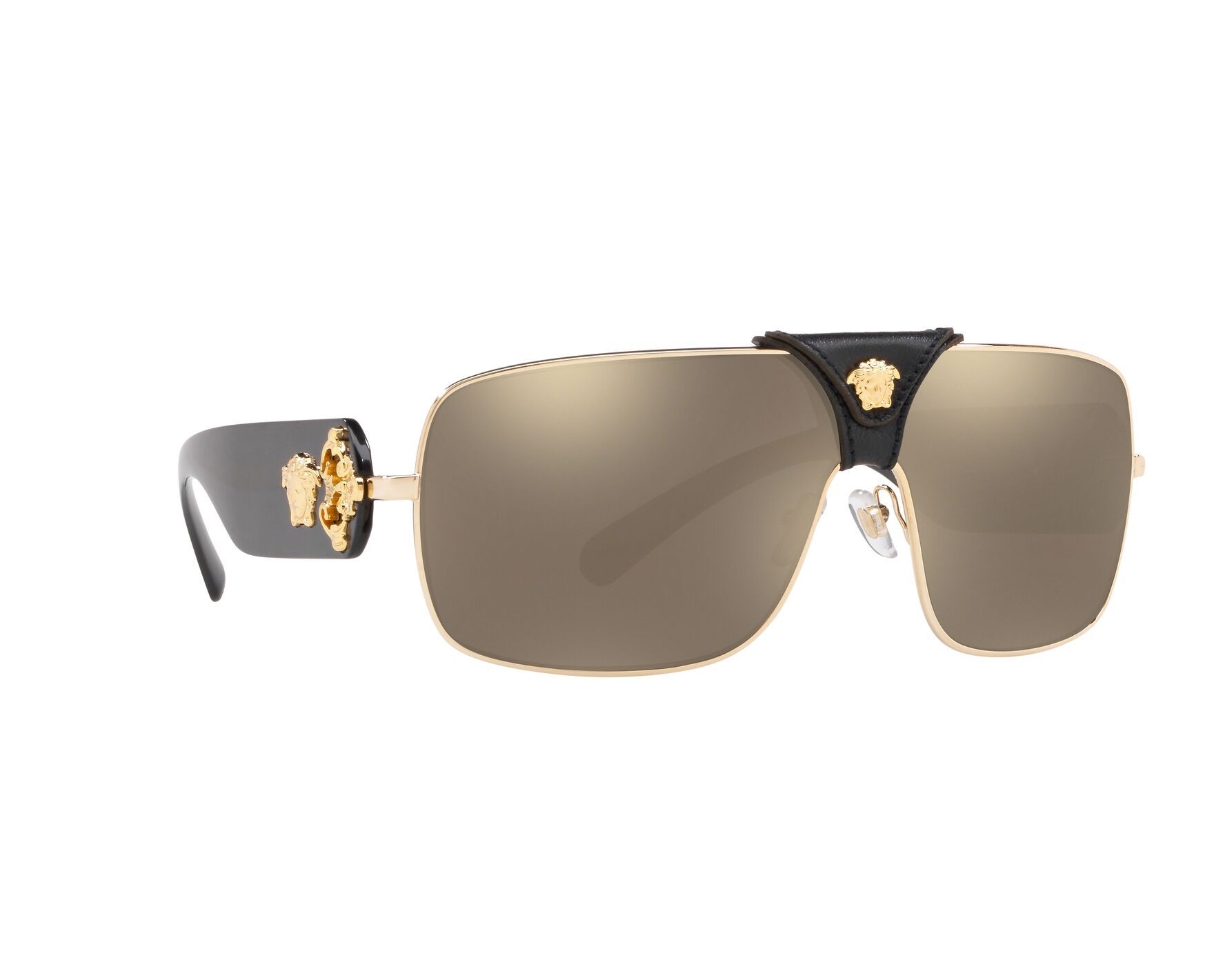 Versace VE-2207-Q 1002/5 - Noir Or vue 360 degr&eacute;s 12