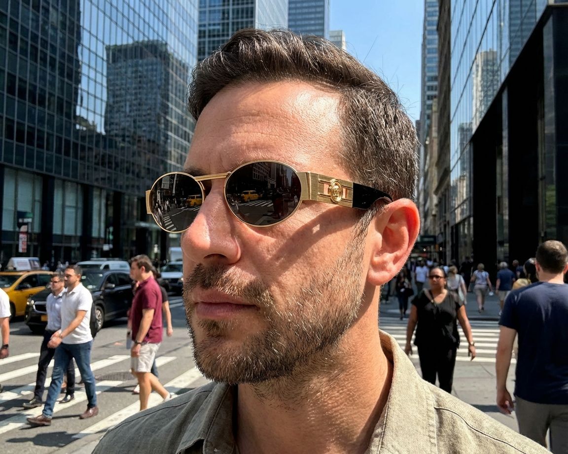 Versace VE2264 100287 56-18 Or  vue 360 degr&eacute;s 7