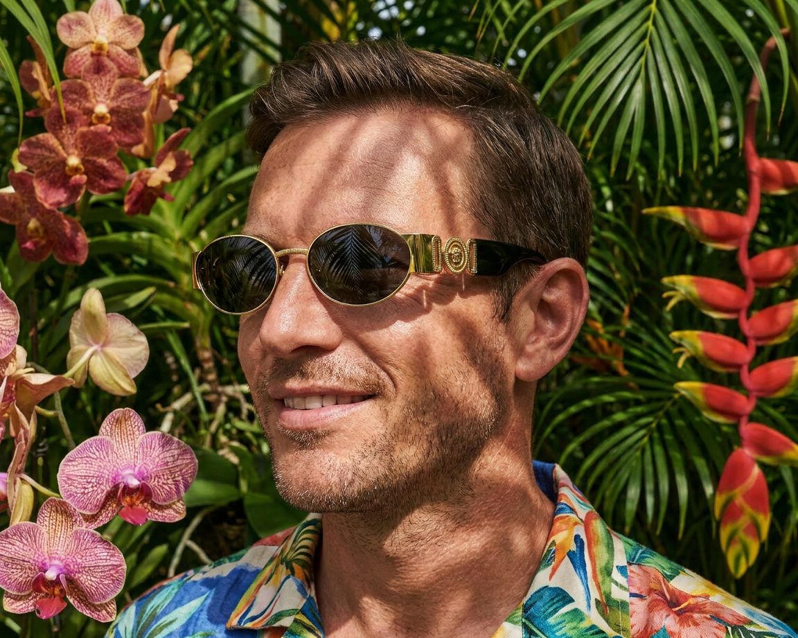 Versace VE2299 100287 56-18 Or  vue 360 degr&eacute;s 10
