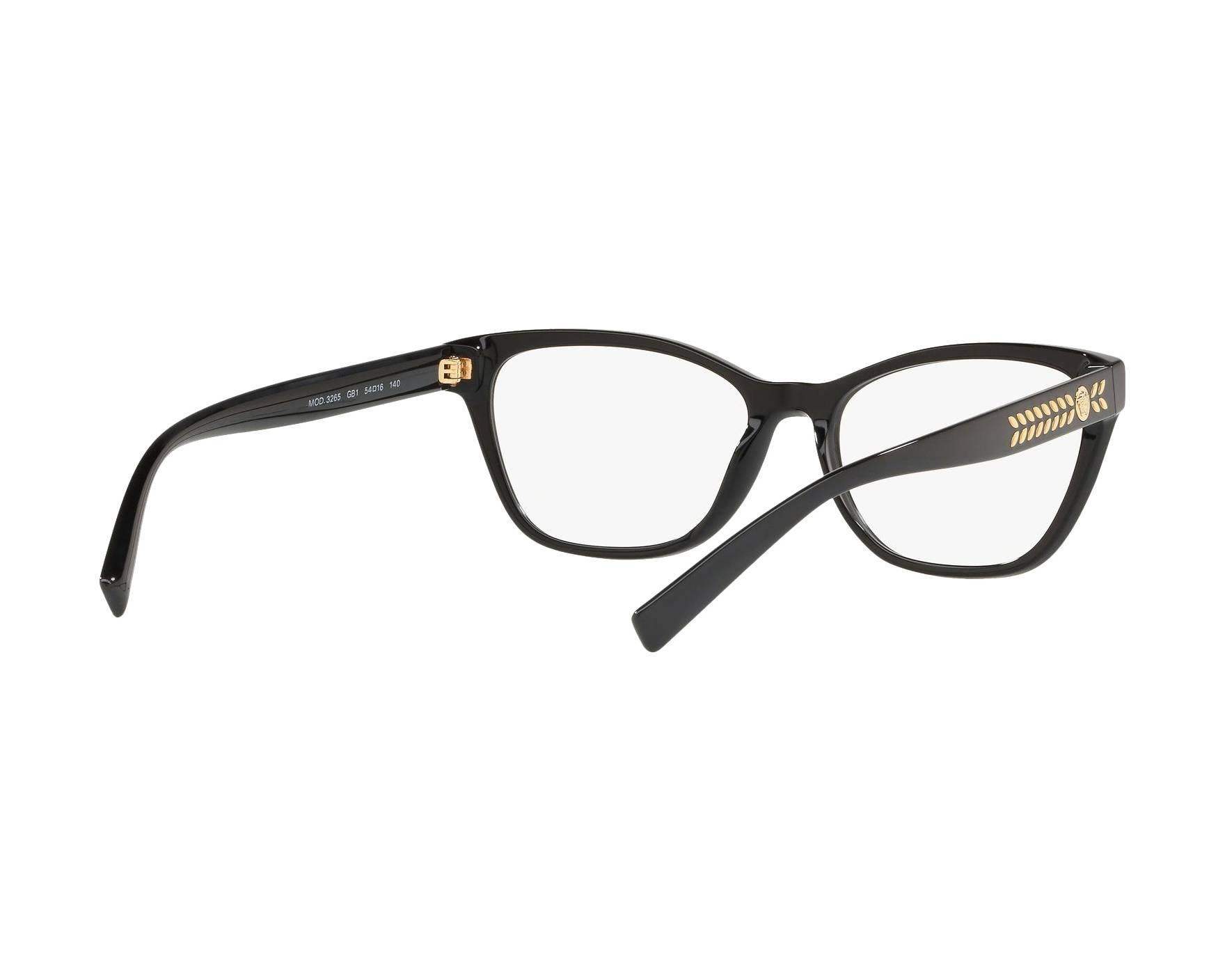 de vue Versace VE3265 GB1 de vue Versace VE3265 GB1