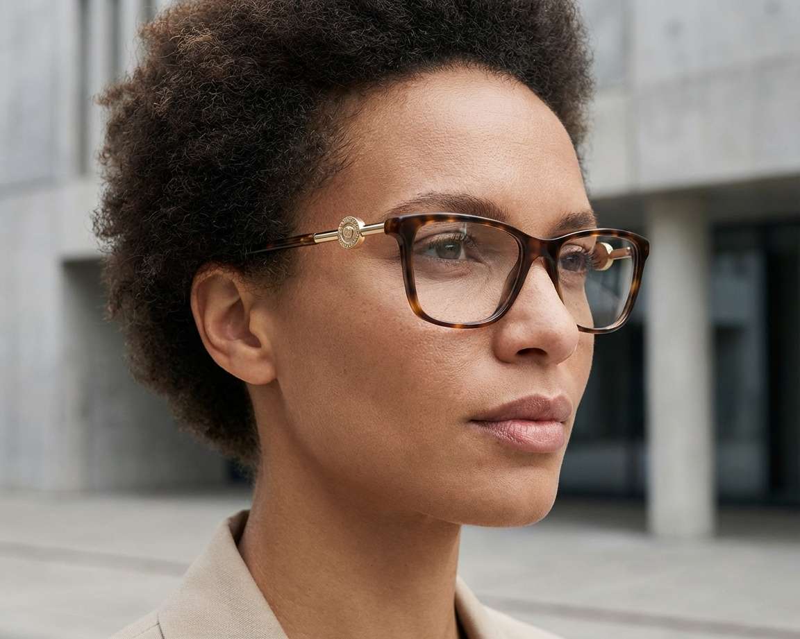 Versace VE-3299B 5217 55-17 Havana  vue 360 degr&eacute;s 14