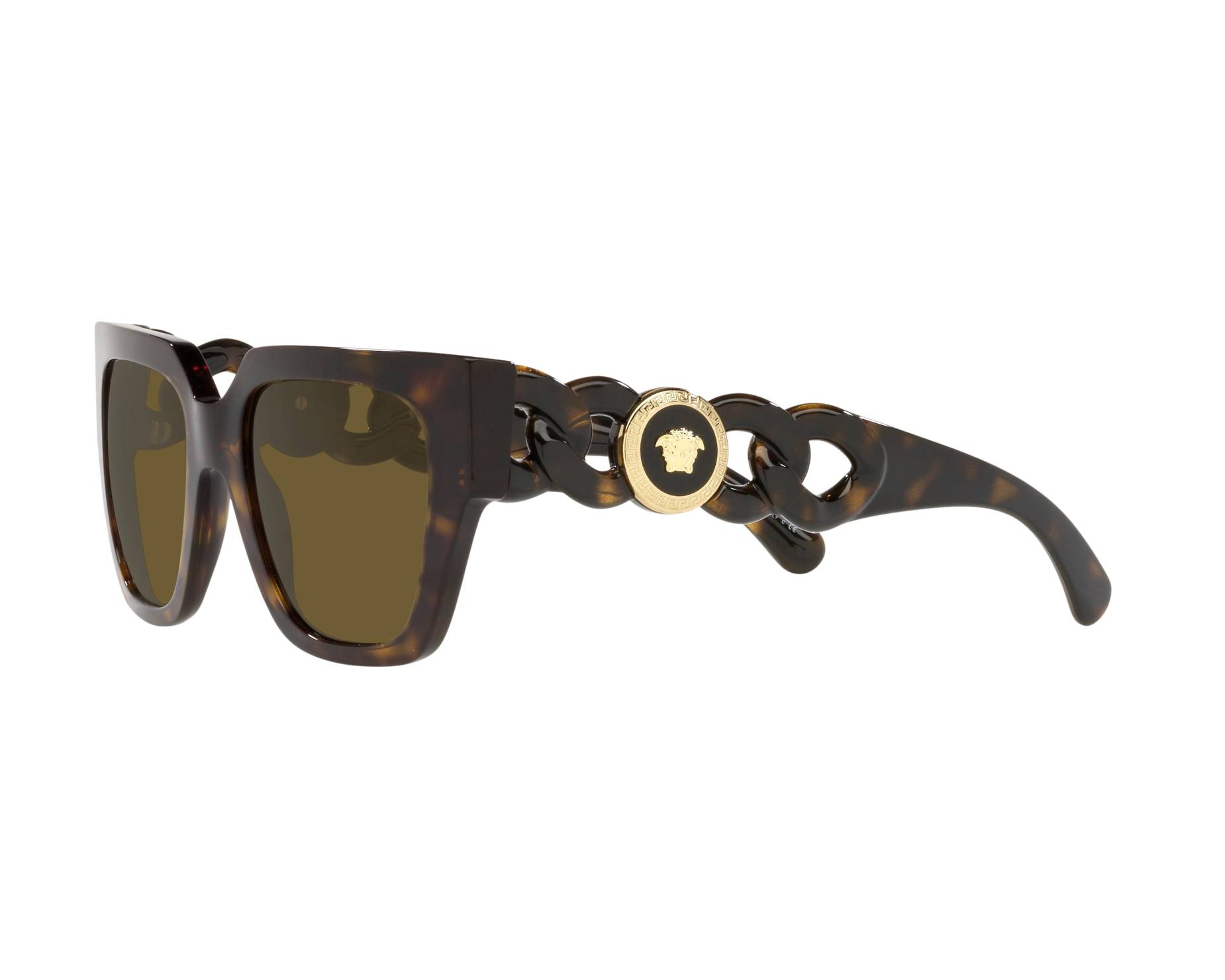 Versace VE4409 108/73 53-19 havana  vue 360 degr&eacute;s 4