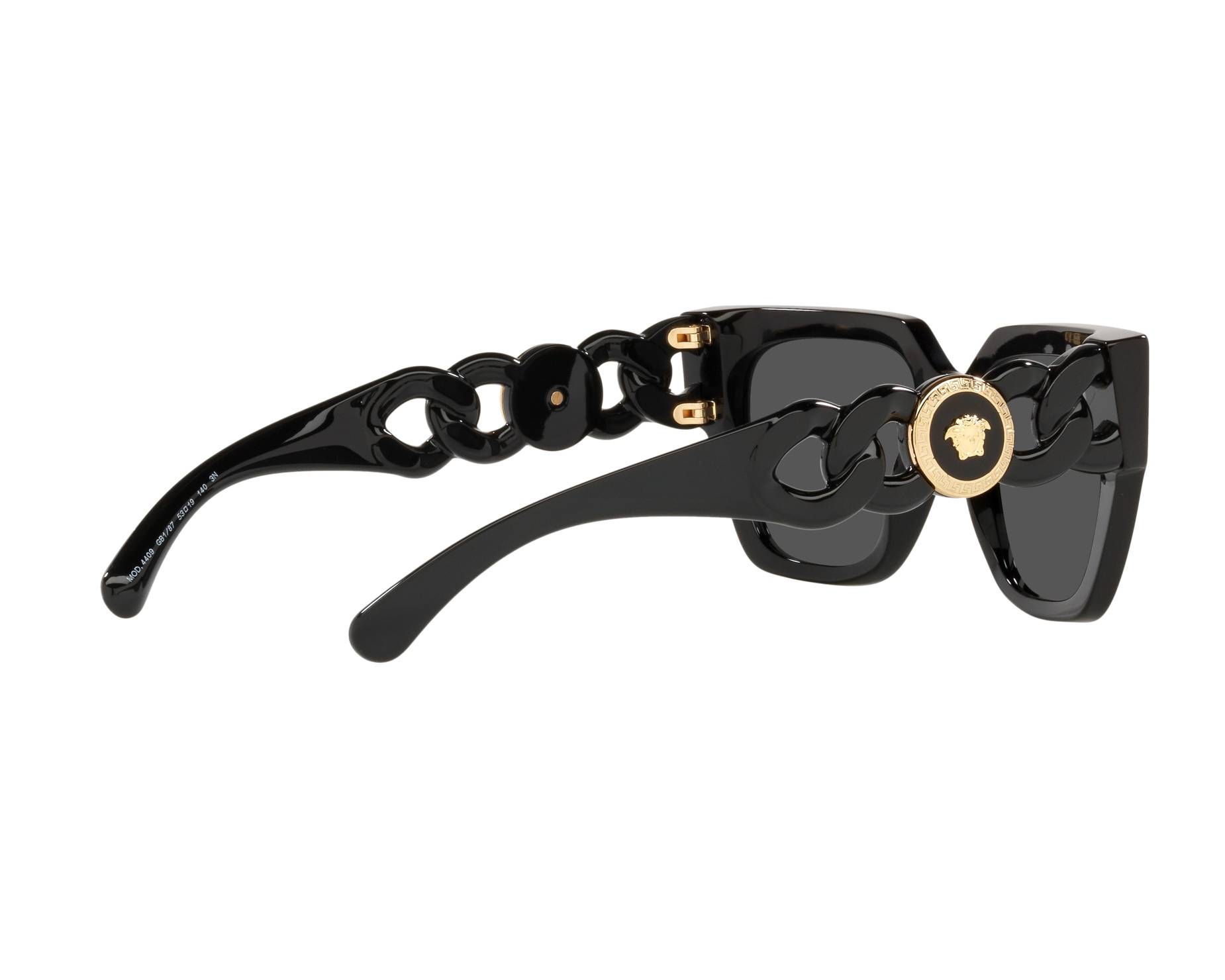 Versace VE4409 GB1/87 53-19 Noir  vue 360 degr&eacute;s 10