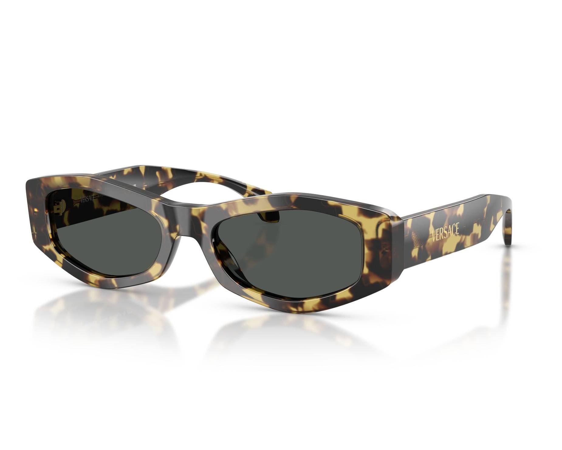 Versace VE4487 777/87 54-19 Havana  vue 360 degr&eacute;s 2