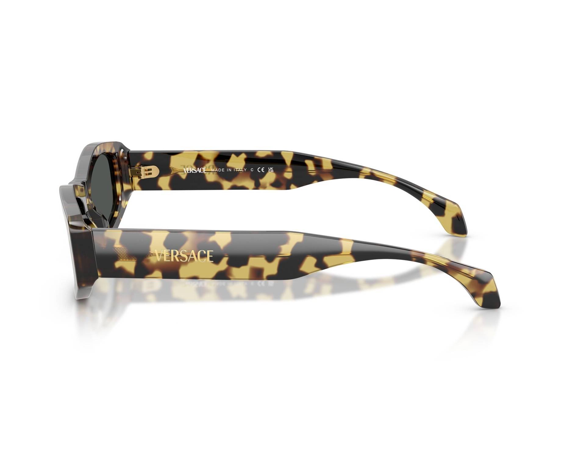 Versace VE4487 777/87 54-19 Havana  vue 360 degr&eacute;s 4