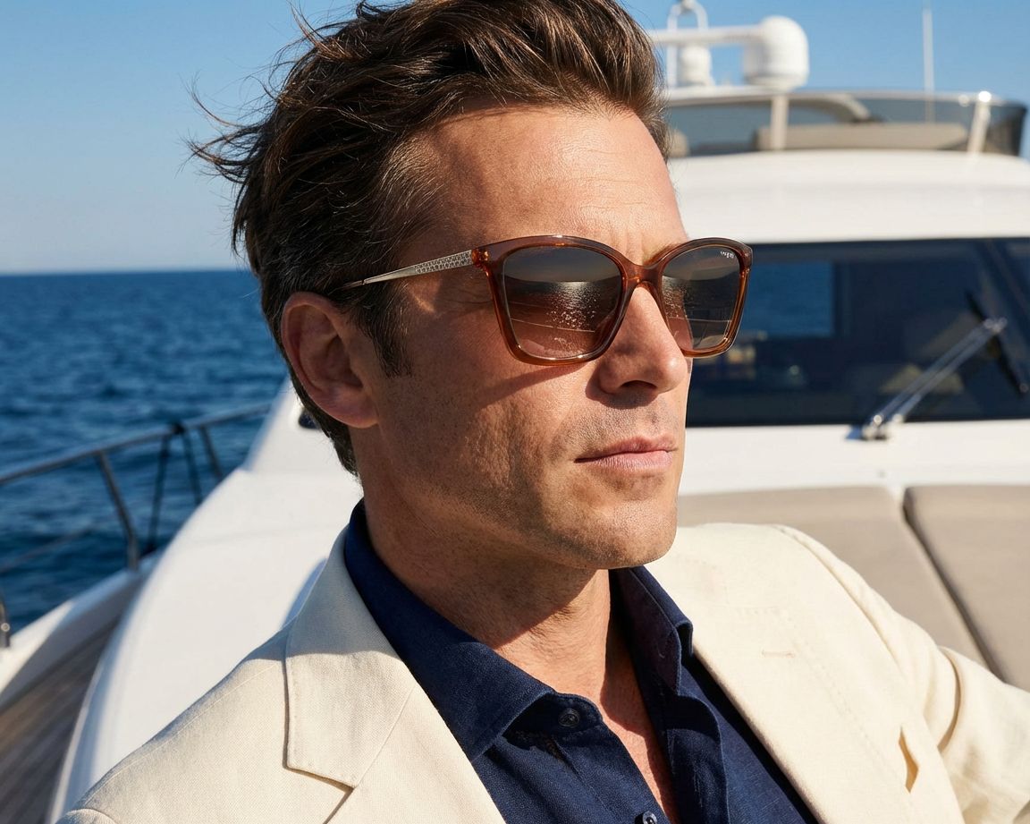 Vogue Eyewear VO-5333-S 279314 - Havane Or vue 360 degr&eacute;s 14