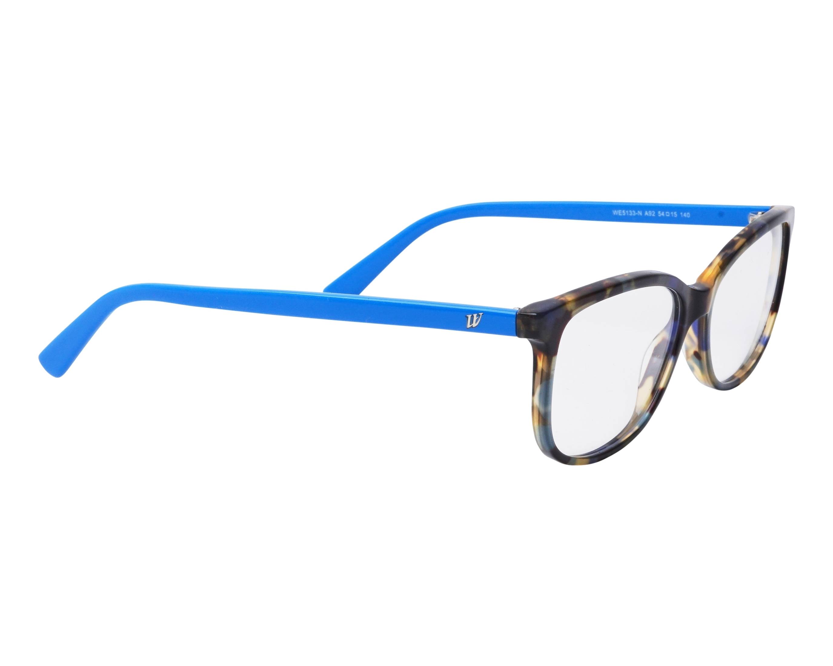 Web WE-5133-N A92 54-15 Havane Bleu vue de c&ocirc;t&eacute;