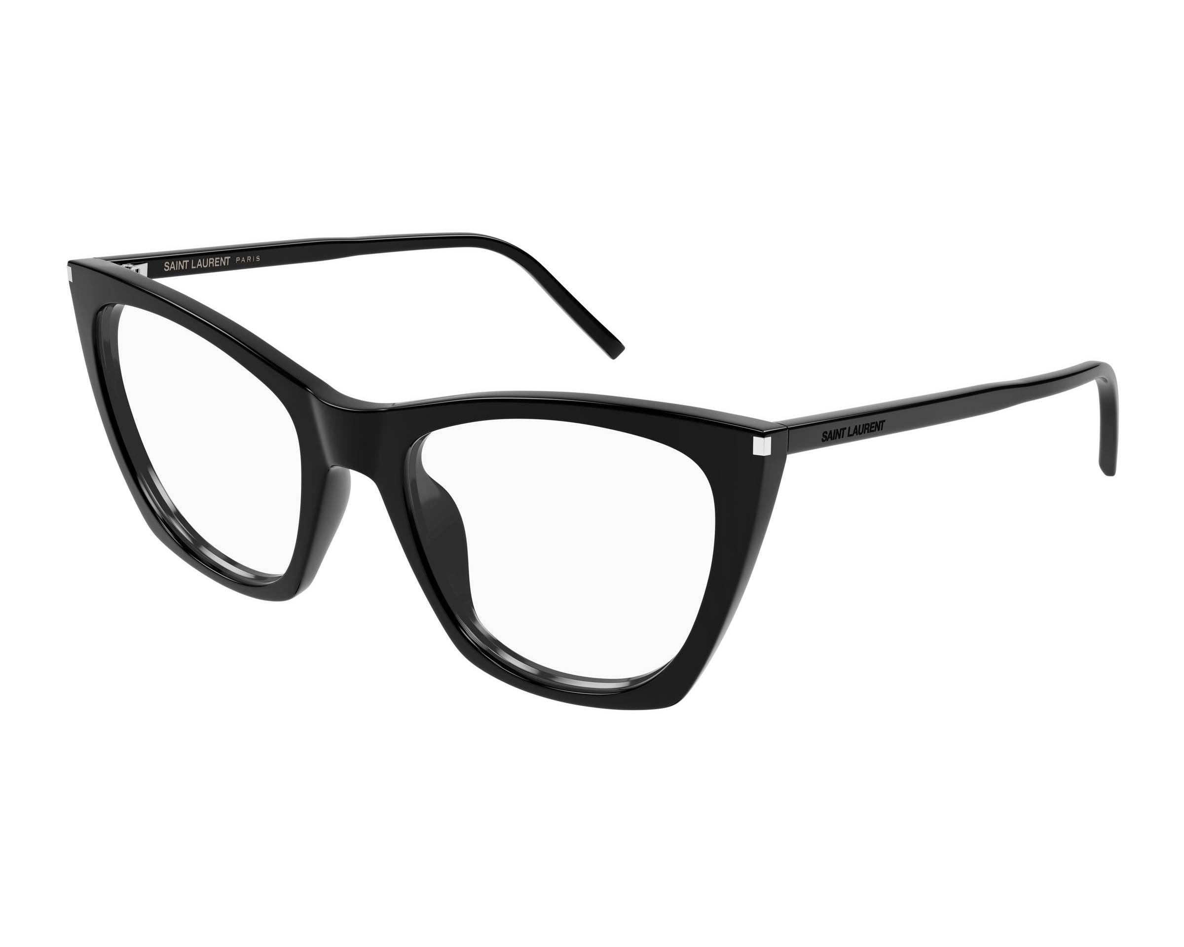 Yves Saint Laurent SL-214-KATE-THIN-OPT 001 55-20 Noir  vue de c&ocirc;t&eacute;