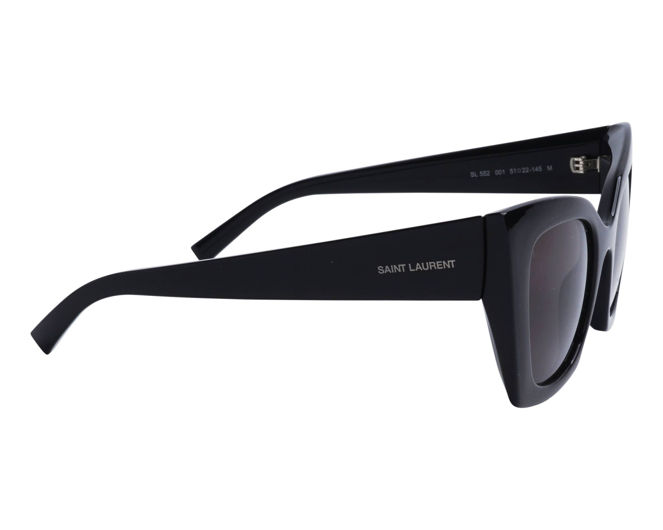 Yves Saint Laurent SL-552 001 51-22 Black  vue de c&ocirc;t&eacute;