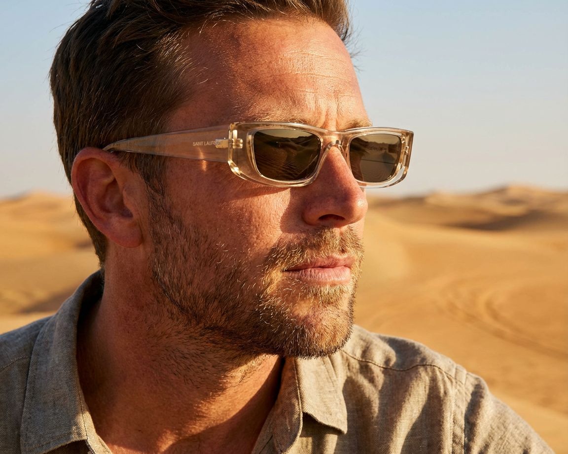 Yves Saint Laurent SL-553 005 52-20 Beige  autre vue