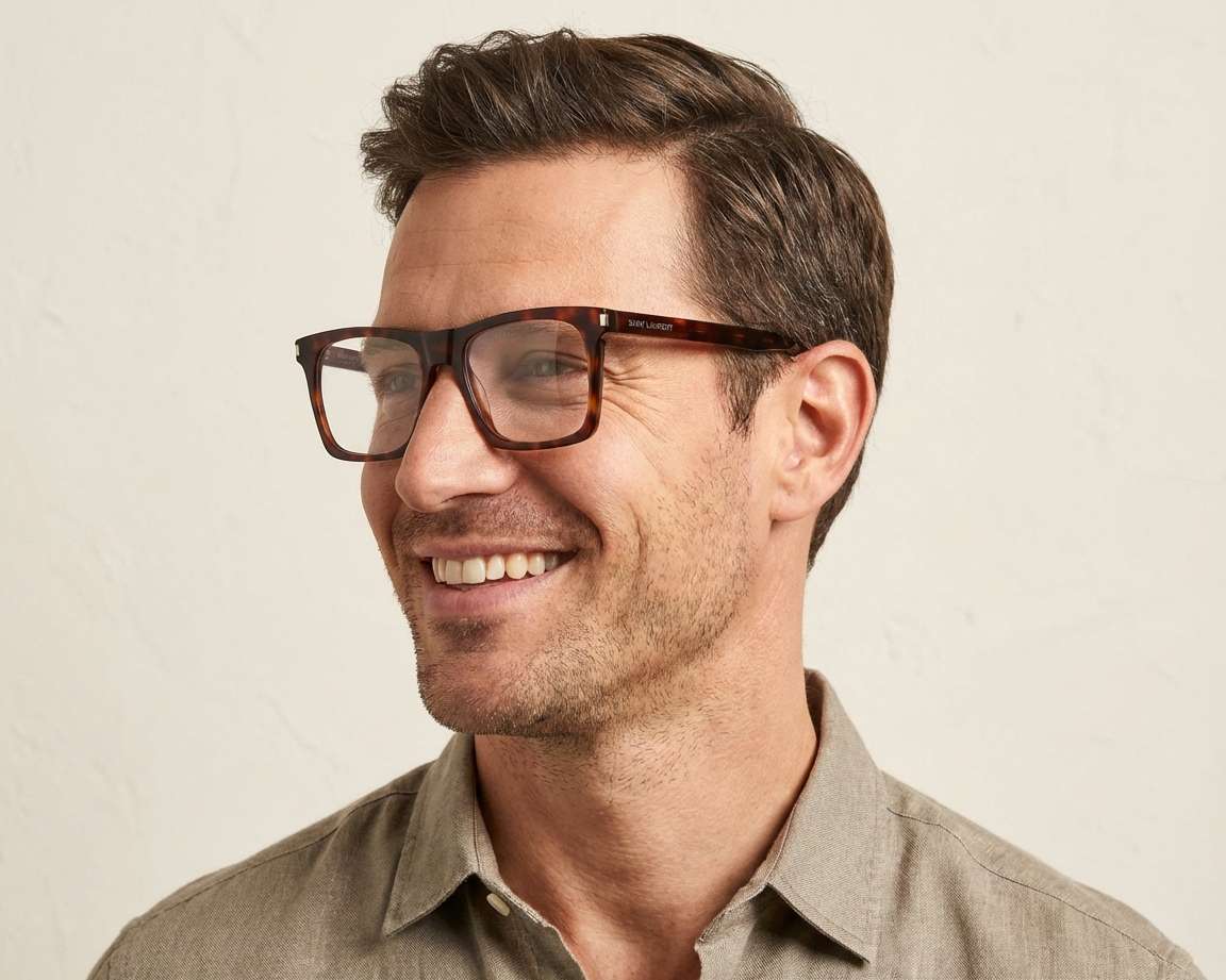 Yves Saint Laurent SL-559-OPT 002 54-18 Havane  autre vue