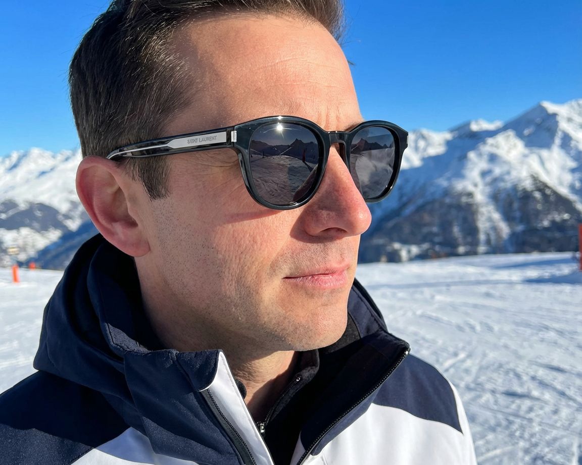 Yves Saint Laurent SL-620 001 52-21 Noir  autre vue