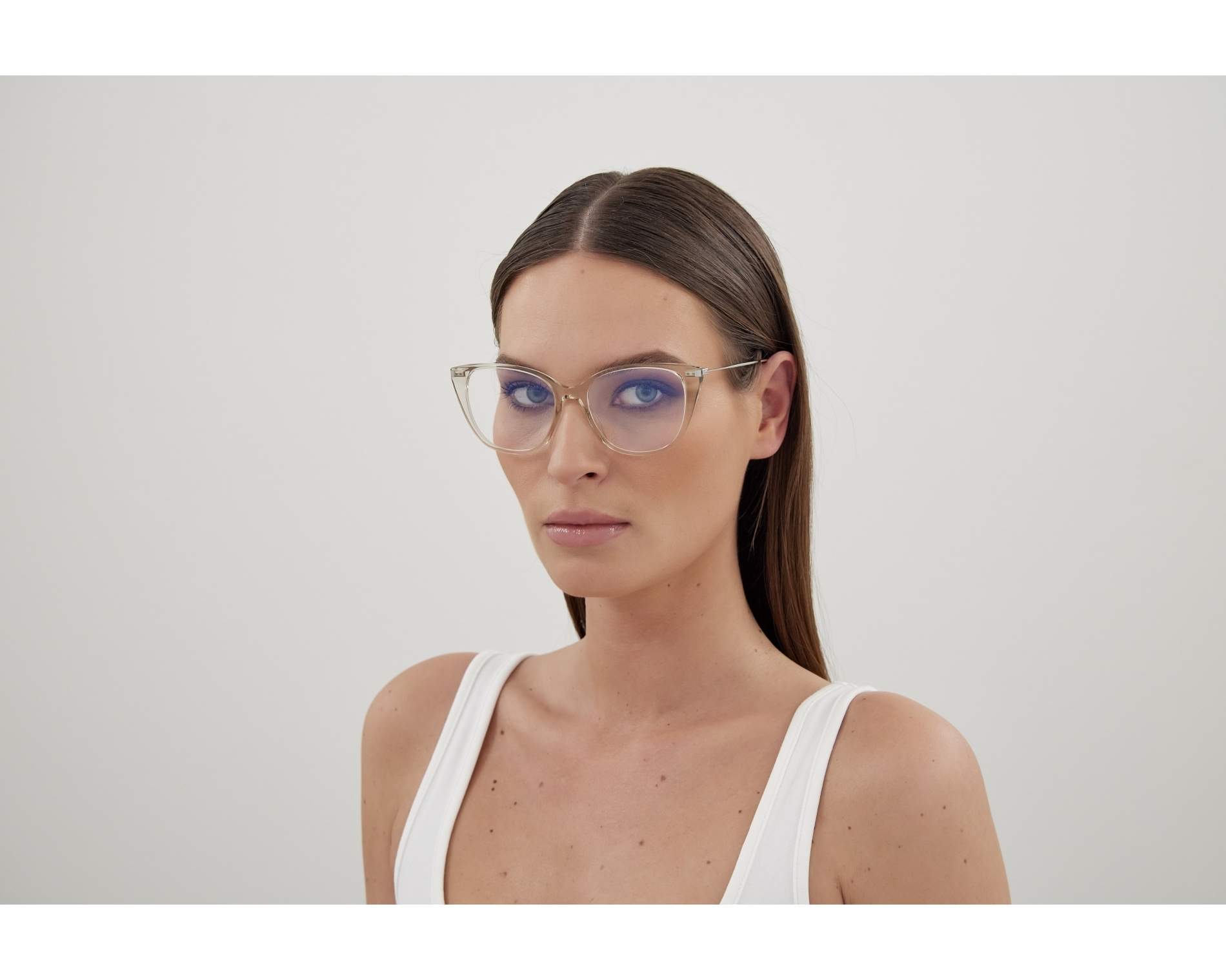 Yves Saint Laurent SL-627 003 54-17 Beige  vue de face