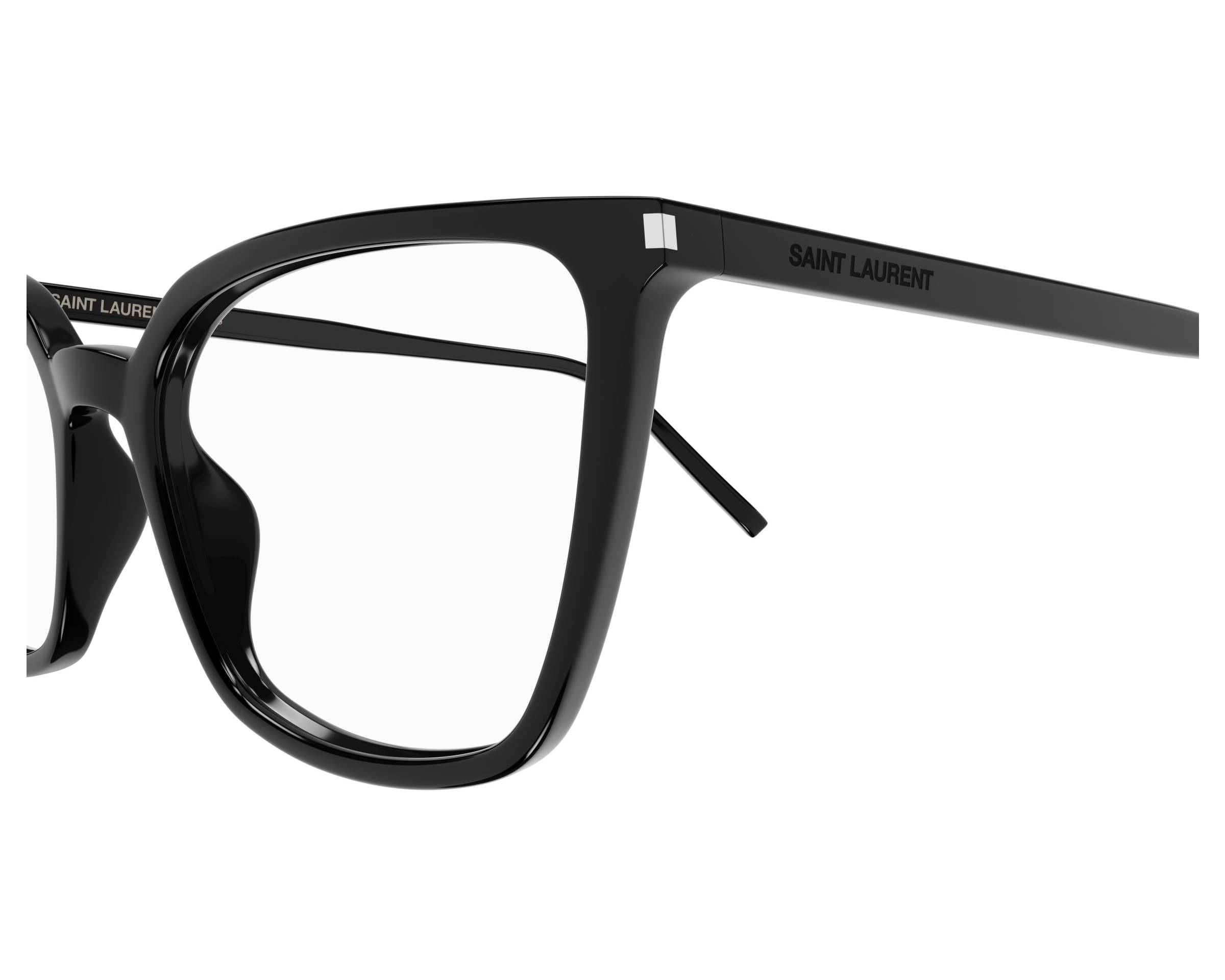 Yves Saint Laurent SL-669 002 - Noir  vue de c&ocirc;t&eacute;