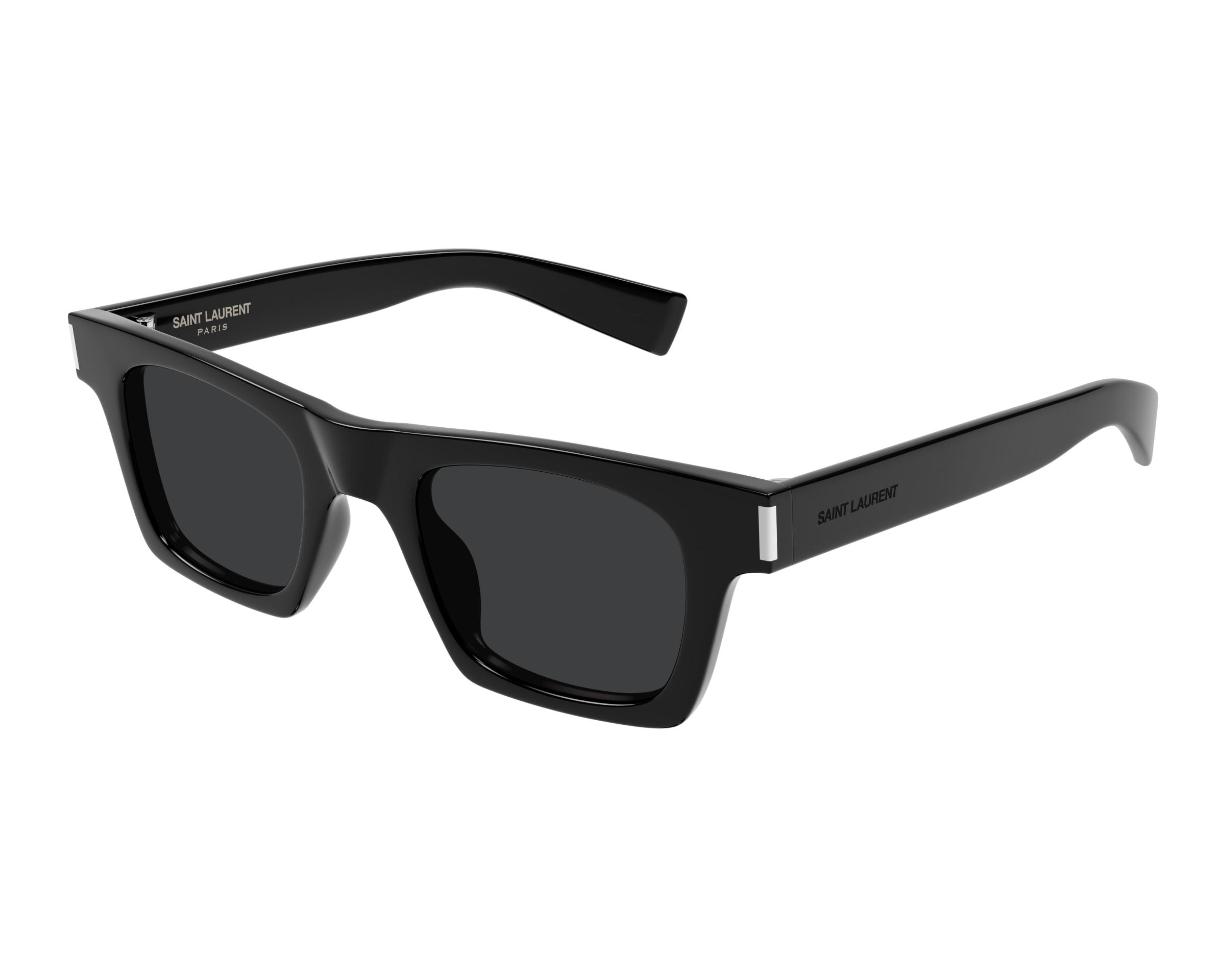 Yves Saint Laurent SL-719 001 47-22 Black  vue de profil