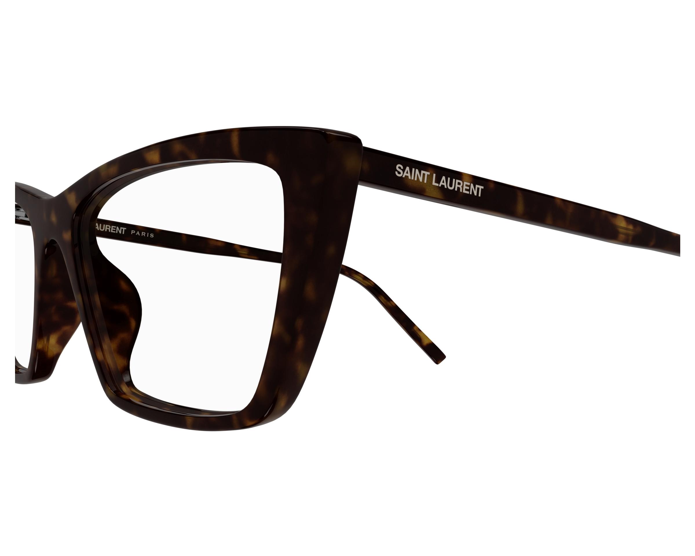 Yves Saint Laurent SL-737-MICA-THIN-OPT 002 54-16 Havane  vue de c&ocirc;t&eacute;