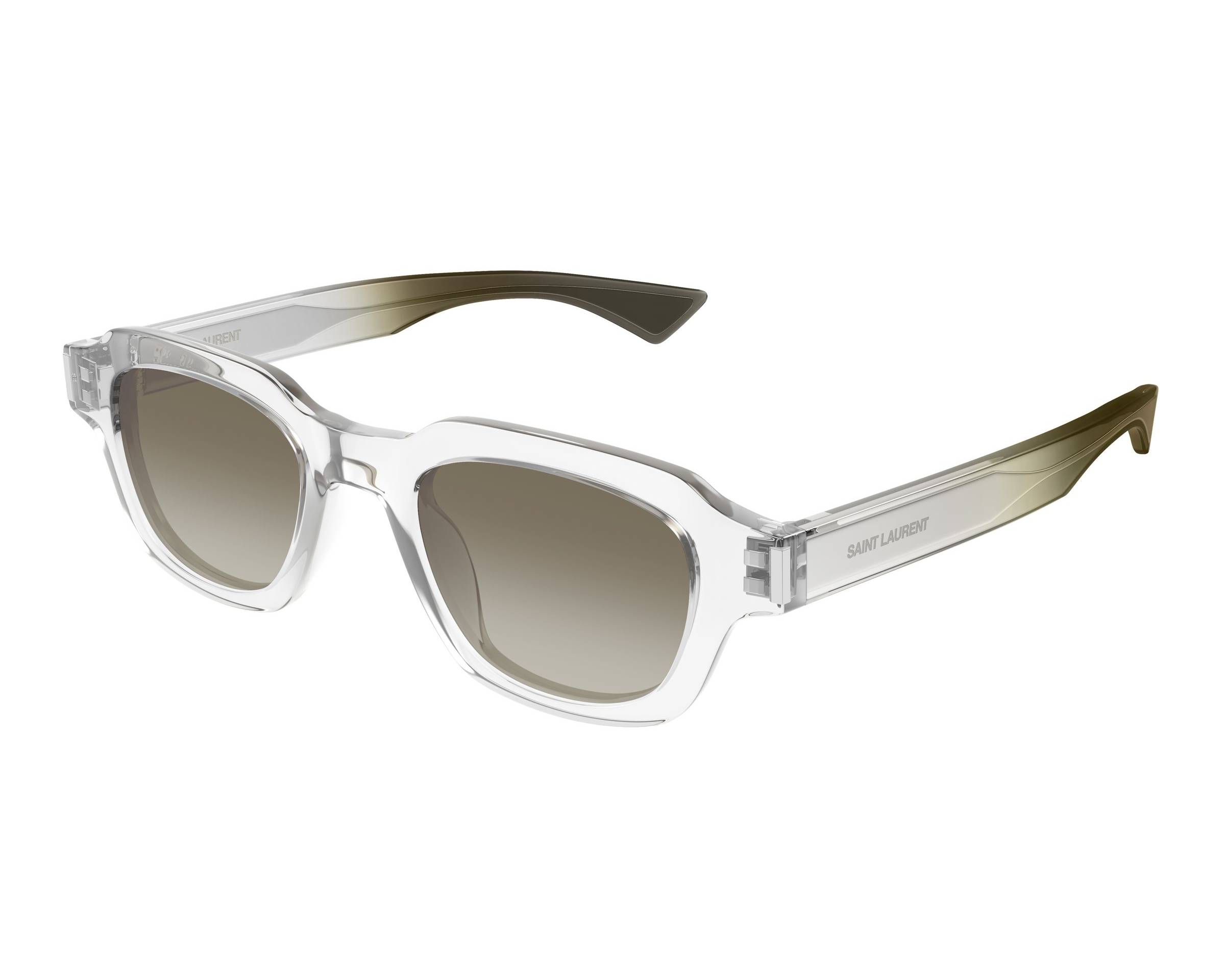 Lunettes De soleil carrées rétro Vintage pour femme, verres dégradés, verres transparents noirs