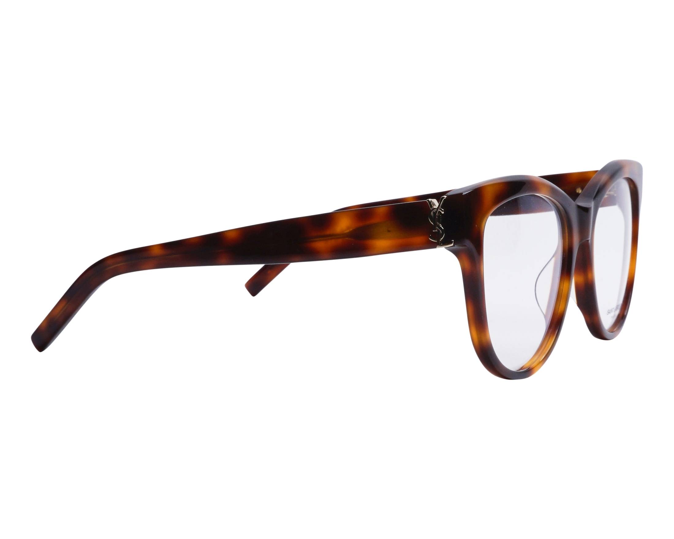 Yves Saint Laurent SL-M108 007 55-16 Havane  vue de c&ocirc;t&eacute;