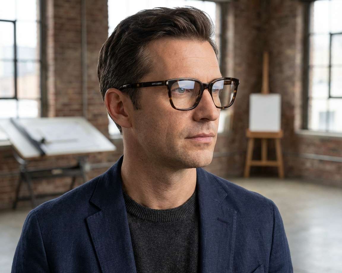 Yves Saint Laurent SL-M129 002 54-18 Havane  autre vue