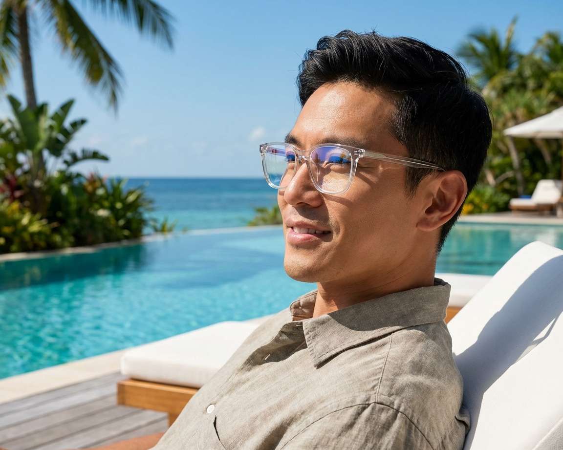 Yves Saint Laurent SL-M129 005 54-18 Nude  vue 360 degr&eacute;s 5