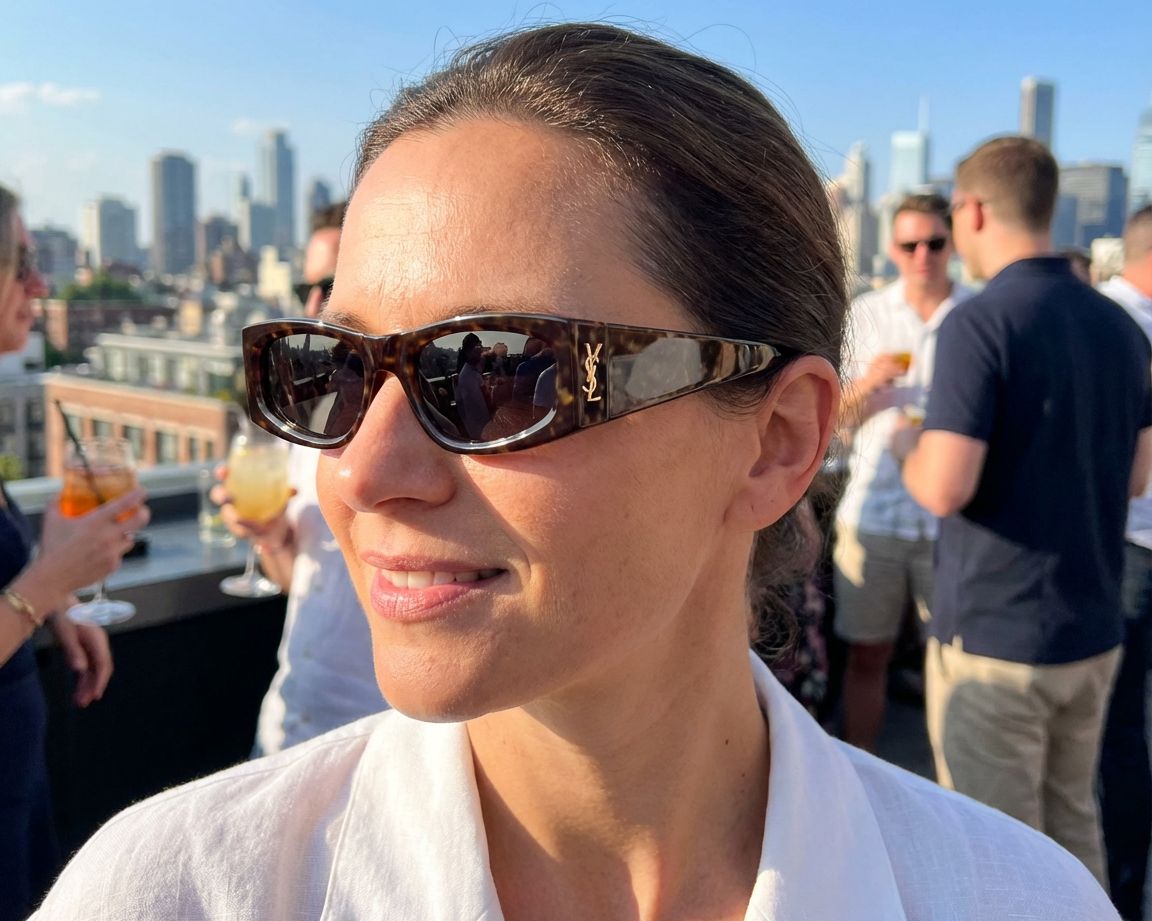 Yves Saint Laurent SL-M140 003 56-18 Havane  autre vue