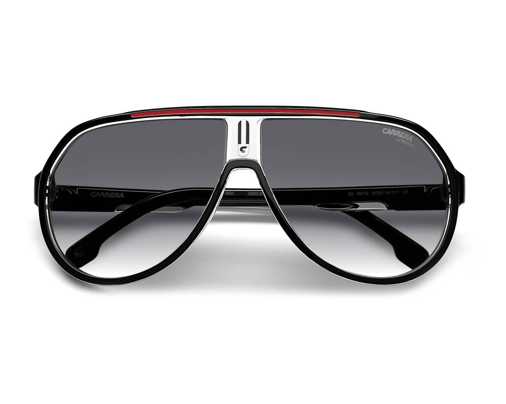 Carrera Carrera CARRERA-1057-S OIT/9O 64-11 Noir Rouge autre vue