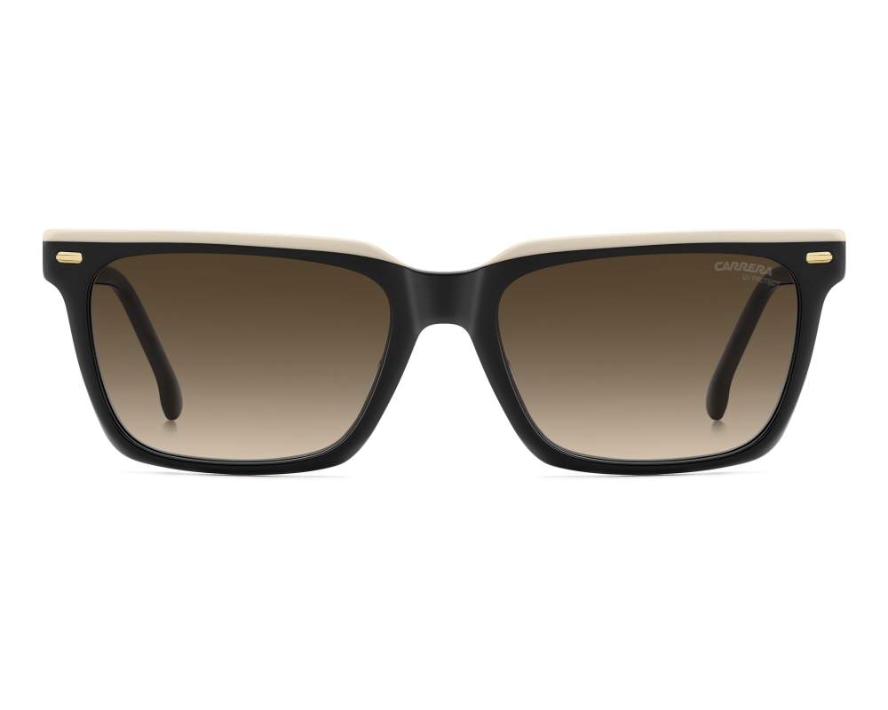 Carrera Carrera CARRERA-3056-S 0WM/HA 55-17 Noir Beige vue 360 degrés 5