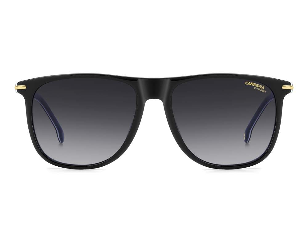Carrera Carrera CARRERA-349-S 9ZJ/9O 57-17 Noir Bleu vue 360 degrés 1