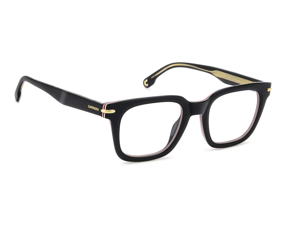 Carrera Carrera CARRERA-361 2M2 50-22 Noir Or vue 360 degrés 1