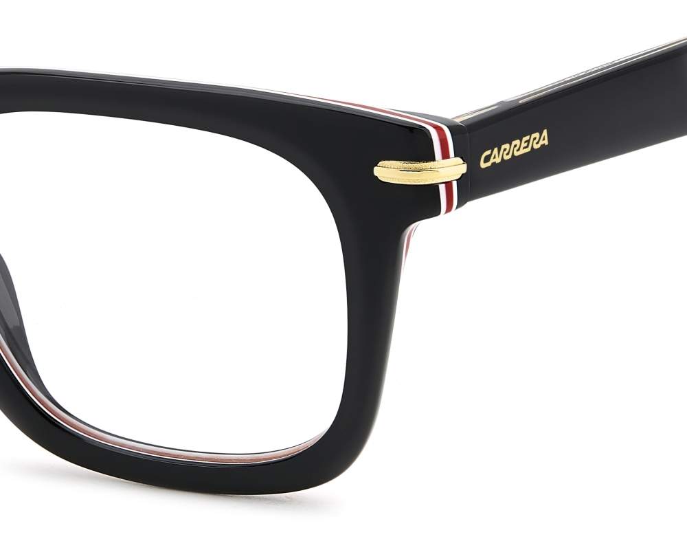 Carrera Carrera CARRERA-361 2M2 50-22 Noir Or vue 360 degrés 5