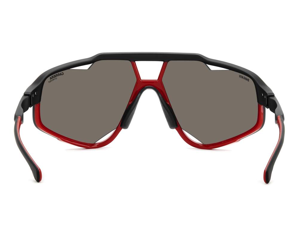 Carrera Carrera CARDUC-055-S BLX/UZ 76-11 Negra Rojo vue 360 degrés 5
