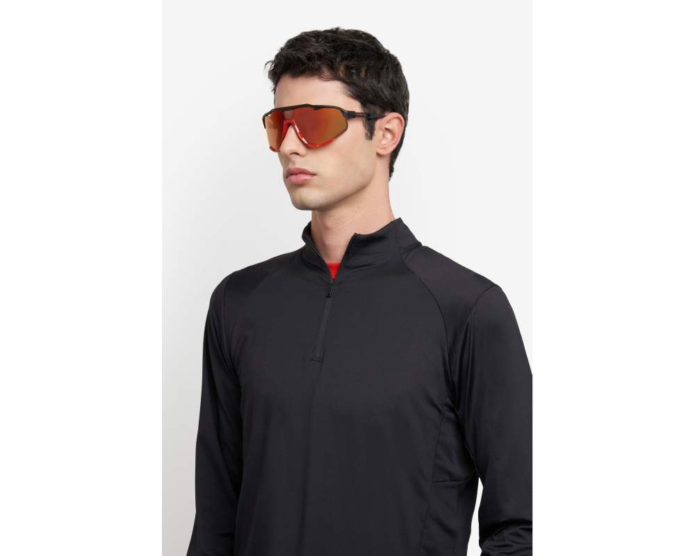 Carrera Carrera CARDUC-055-S BLX/UZ 76-11 Negra Rojo vue 360 degrés 11
