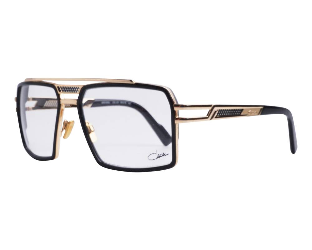 Cazal Cazal 6033 001 60-18 Noir Or vue de profil