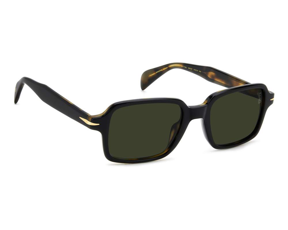 David Beckham David Beckham DB-1179-S WR7/O7 51-19 Black White vue de face