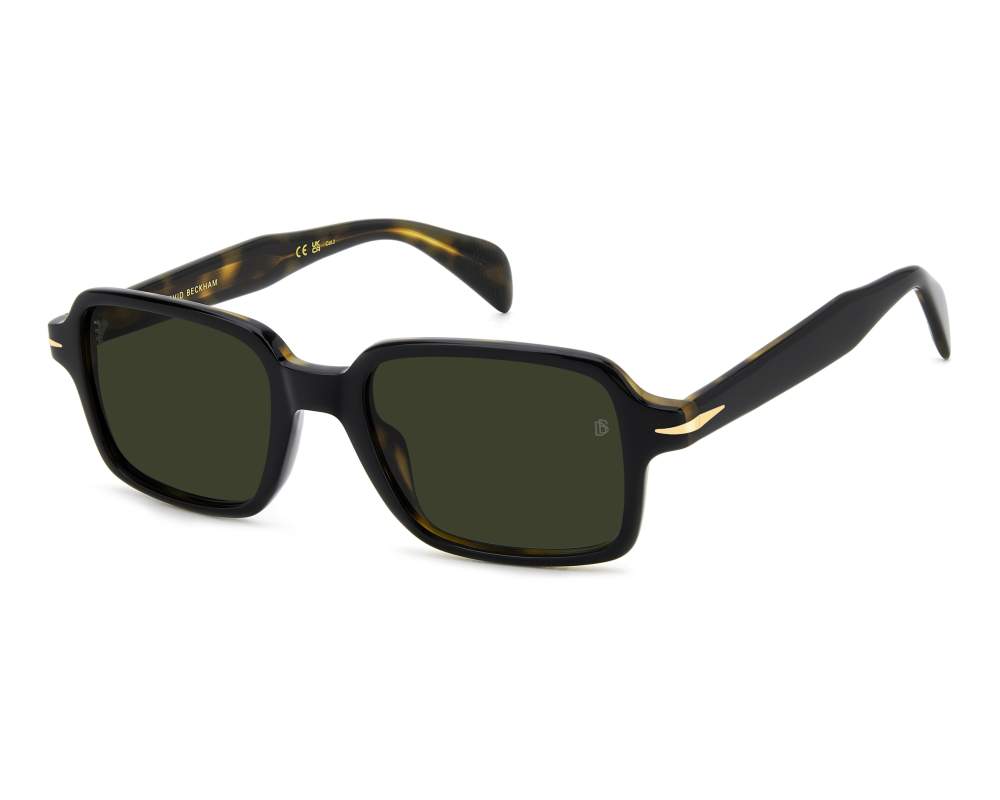 David Beckham David Beckham DB-1179-S WR7/O7 51-19 Black White vue de côté