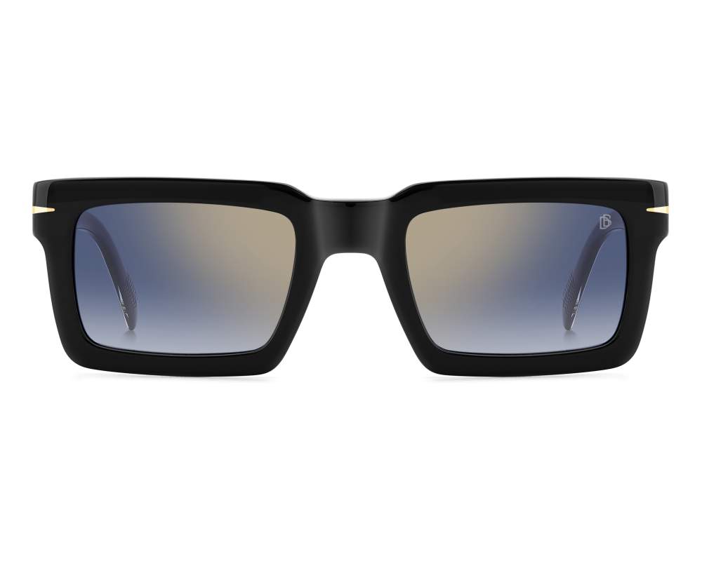 David Beckham David Beckham DB-7126-S 2M2/1V 51-23 Noir Or vue de profil