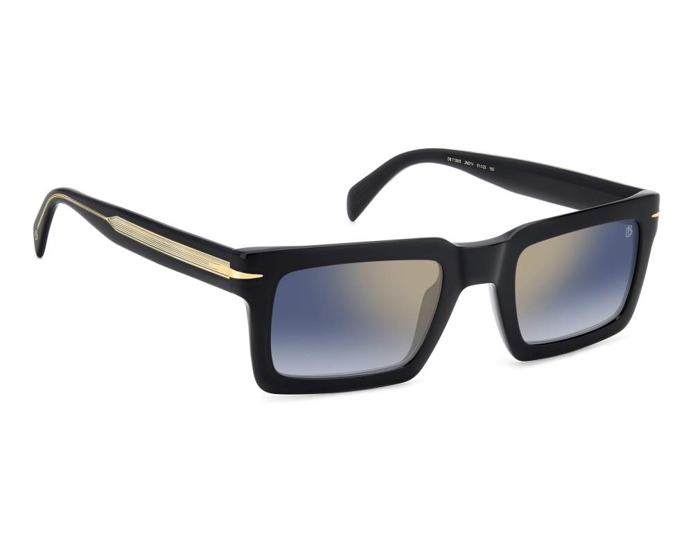 David Beckham David Beckham DB-7126-S 2M2/1V 51-23 Noir Or vue de face
