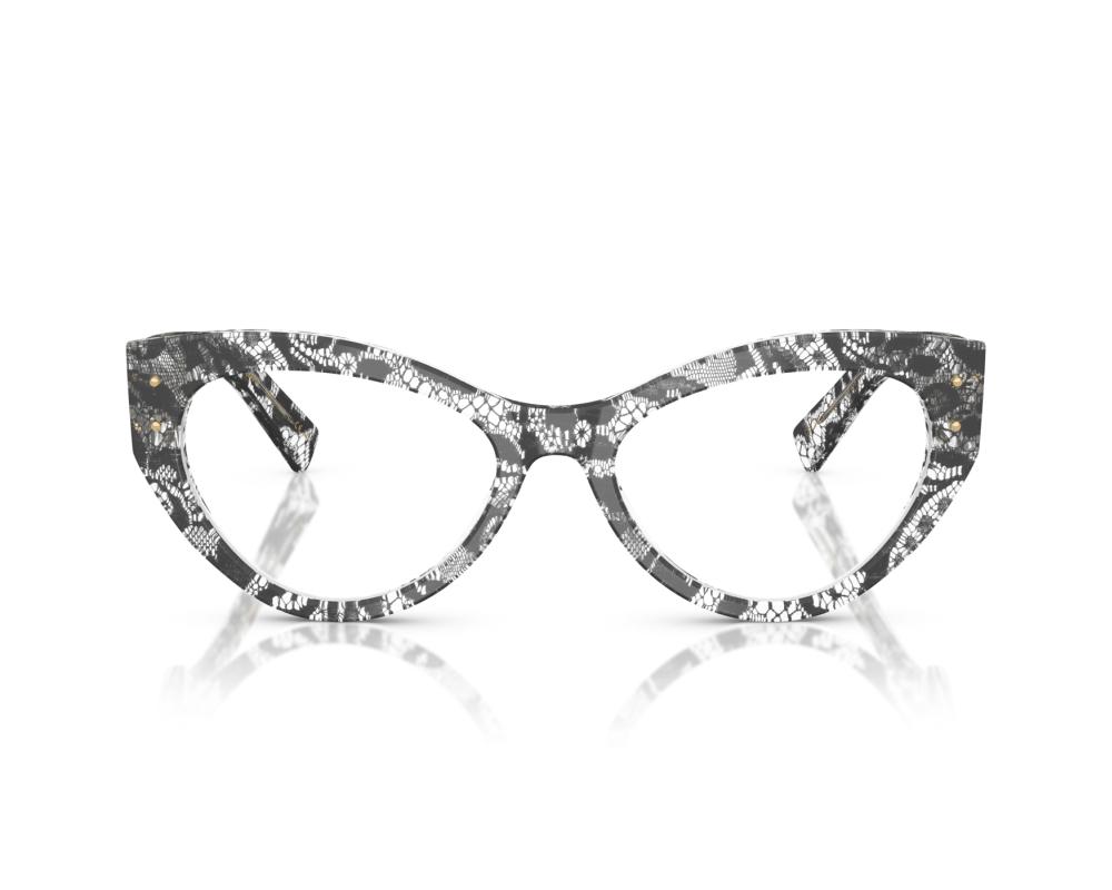 Dolce & Gabbana Dolce & Gabbana DG3403 3287 54-18 Noir  vue 360 degrés 3