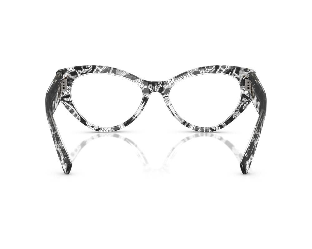 Dolce & Gabbana Dolce & Gabbana DG3403 3287 54-18 Noir  vue 360 degrés 5