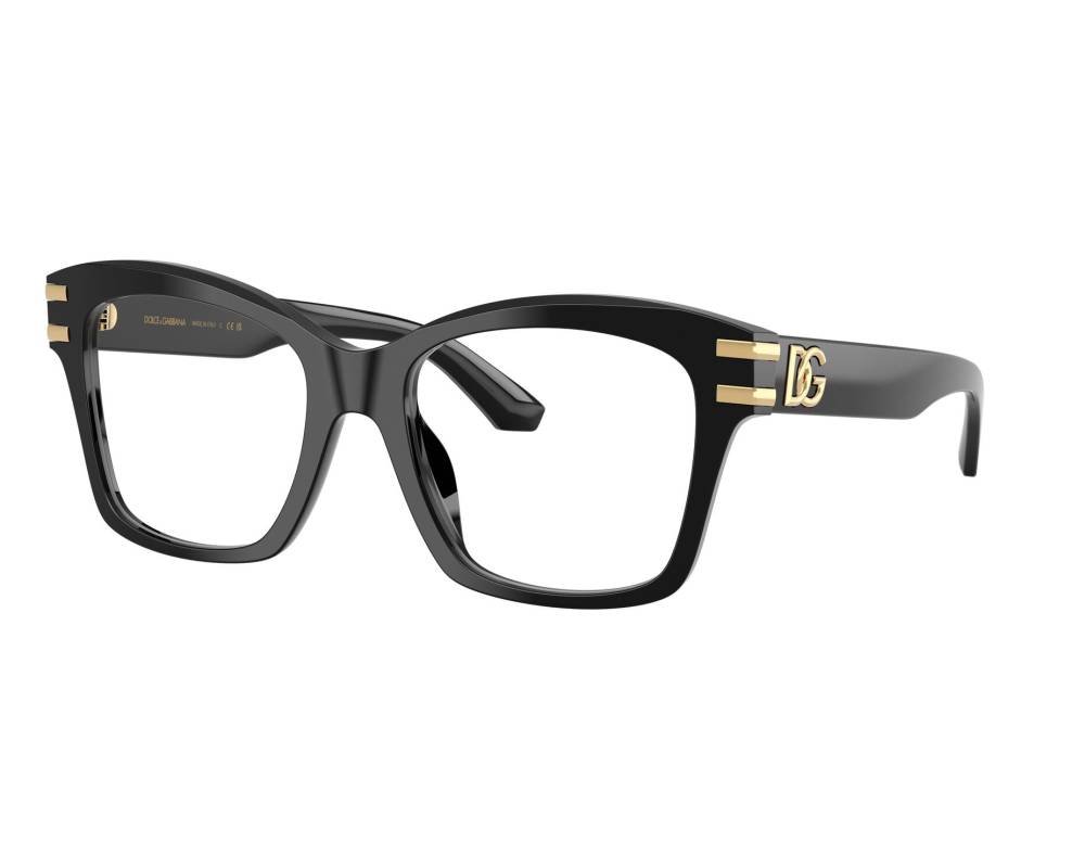 Dolce & Gabbana Dolce & Gabbana DG3419 501 54-19 schwarz  vue 360 degrés 4