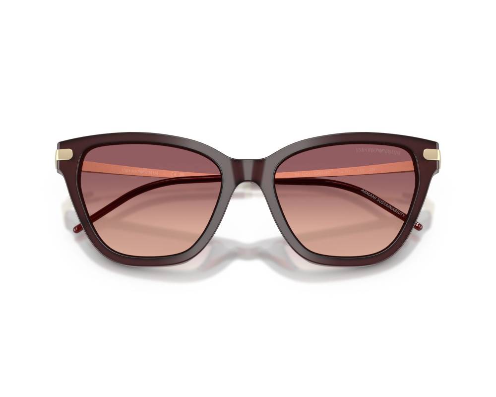 Emporio Armani Emporio Armani EA4251 62658D 54-17 Bordeaux  vue 360 degrés 6
