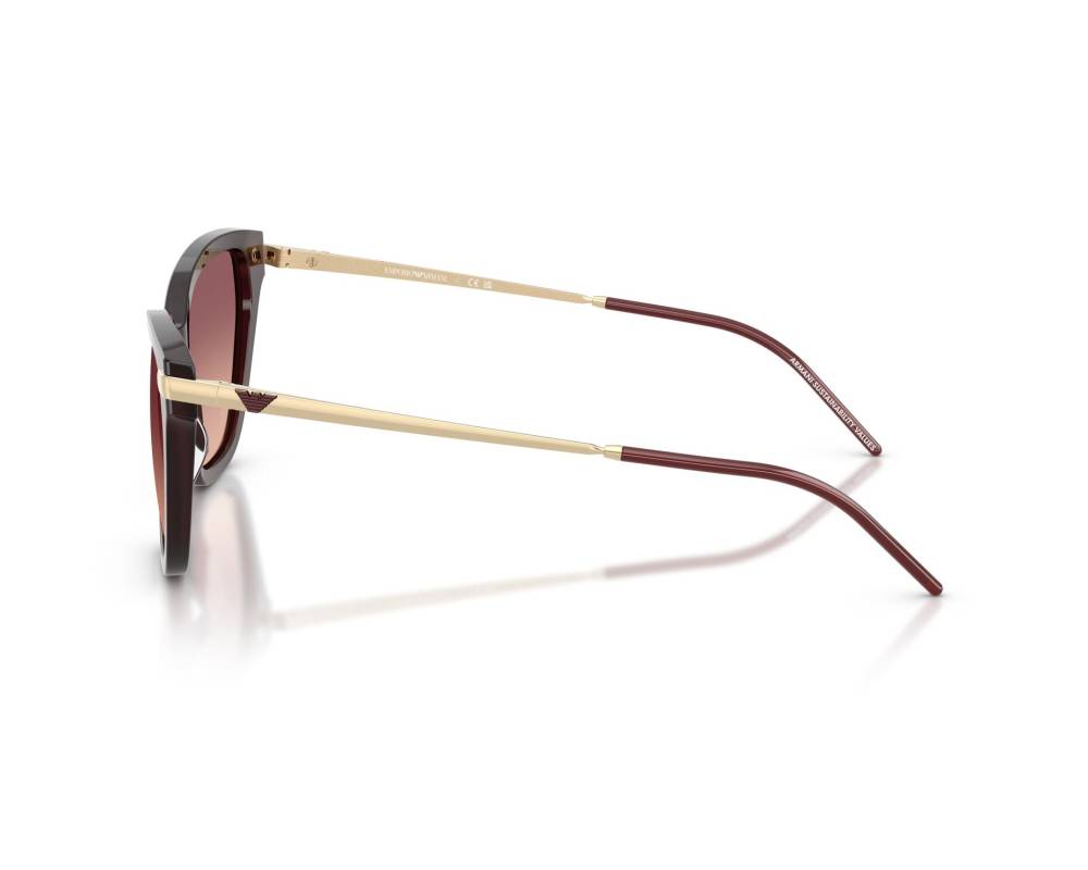 Emporio Armani Emporio Armani EA4251 62658D 54-17 Bordeaux  vue 360 degrés 7