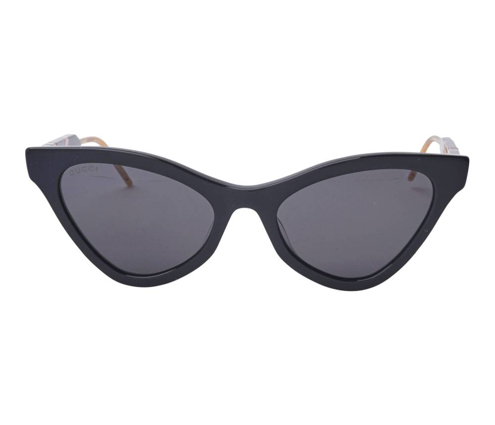 Gucci Gucci GG-0597-S 001 55-20 Black  vue de face
