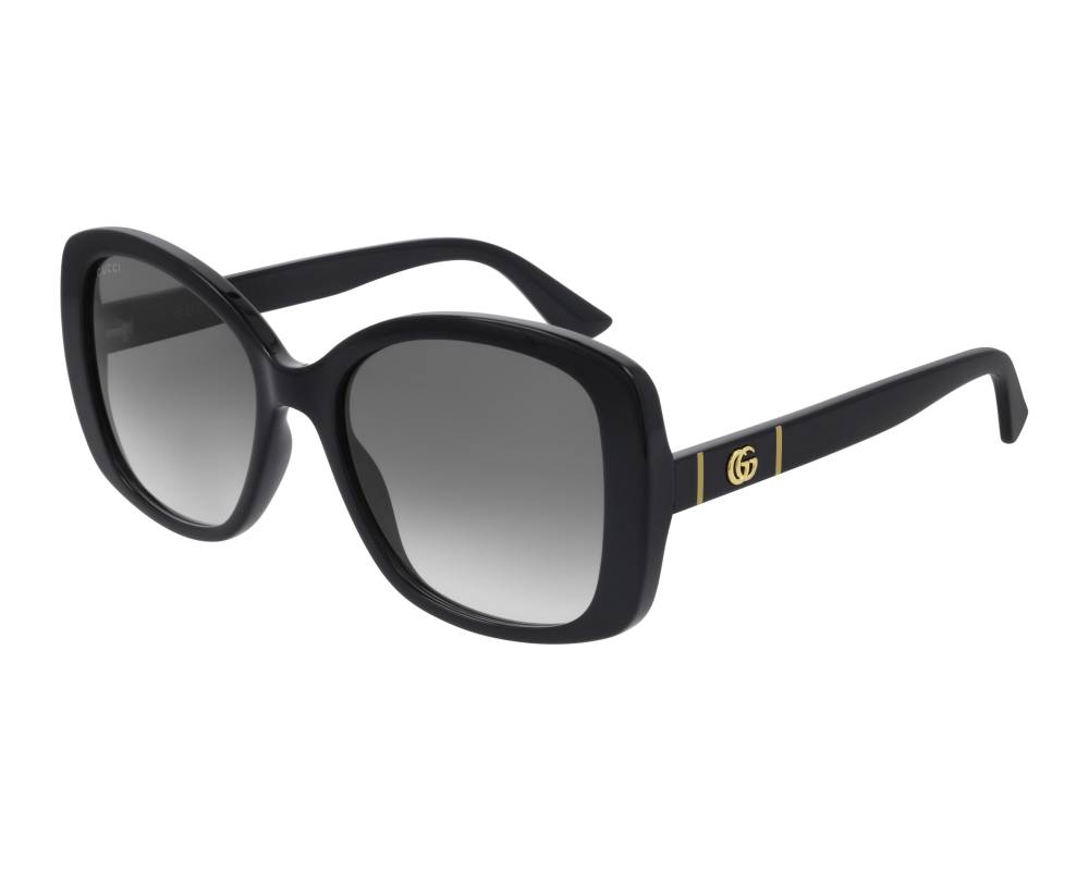 Gucci Gucci GG0762S 001 56-18 Noir  vue de profil